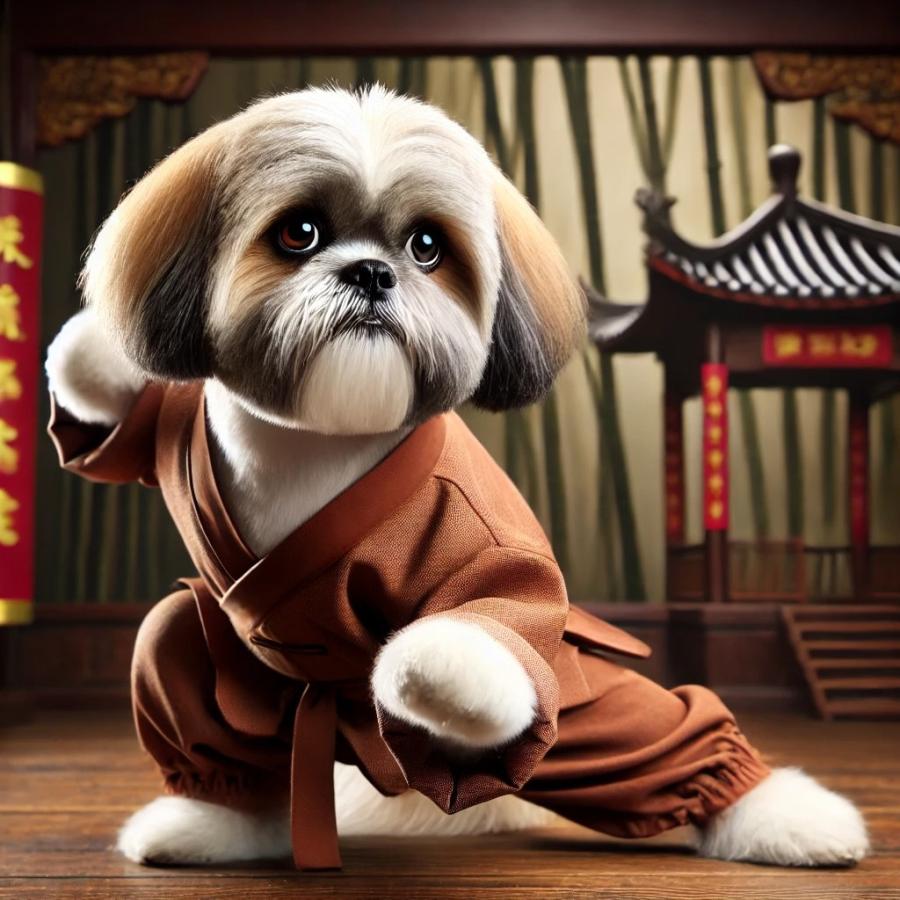 The Shaolin Shih Tzu: Master of Agility and Grace