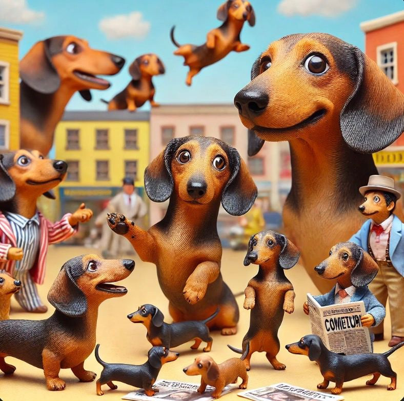 The Hilarious World of Dachshunds: Comedy in Miniature